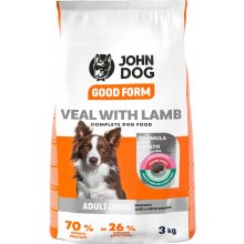 JOHN DOG Good Form Adult Veal with Lamb -...