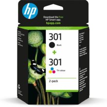 HP 301 2-pack Black/Tri-color Original Ink...