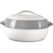 Milton casserole Matrix 3.5L, grey/white