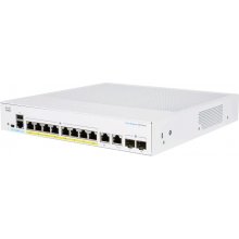 Cisco CBS250 SMART 8-PORT GE FULL POE EXT PS...