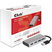 Club 3D USB 3.0 4-Port Hub with Power Ad
