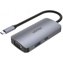 UNITEK Hub USB-C 1xUSB 3.1 Gen1 VGA