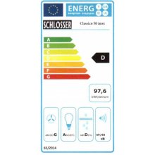 Вытяжка Schlosser Õhupuhastaja CLASSIC50BL