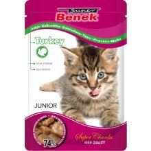 Super Benek Junior Turkey - wet cat food -...