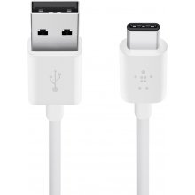 Belkin USB-C/USB-A Cable 3m PVC, white...