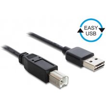DELOCK Kabel EASY USB 2.0-A> B Plug/Plug 1m