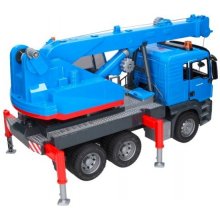 BRUDER MAN TGS crane truck, model vehicle