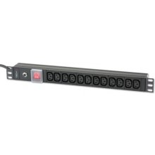 Techly Rack 19" PDU 12 VDE outputs with C20...