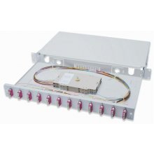 DIGITUS Fiber Optic Splice Box, Equipped...