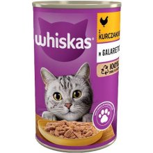 Whiskas with chicken in jelly - wet cat food...