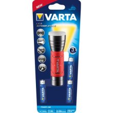 Varta 17627101421 Black, Red Hand flashlight...