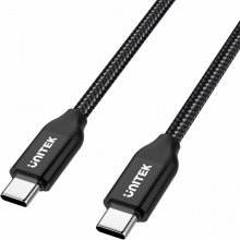 UNITEK Cable USB-C - USB-C PD 2M, M/M;...