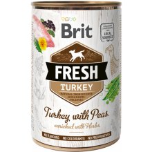 Brit Fresh Turkey with Peas konserv koertele...