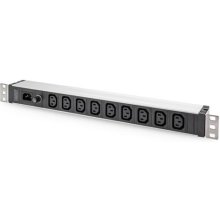 Digitus Socket Strip with Aluminum Profile...