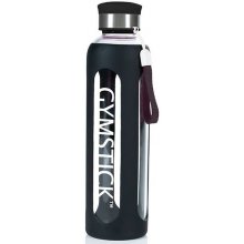 GYMSTICK Drinking bottle 600ml black glass