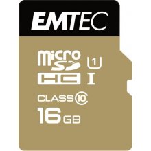Флешка Emtec microSD Class10 Gold+ 16GB