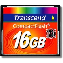 Mälukaart Transcend CompactFlash 133x 16GB