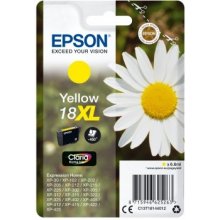 Tooner Epson 18XL Gul 450 sider Blæk...