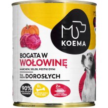 KOEMA Beef rich - wet dog food - 800g