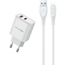 AWEI Charger GaN PD81L 22,5W Lightning Cable...