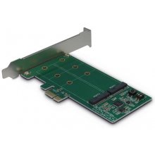 INTER-TECH PCIe Adapter for two M.2 S-ATA...