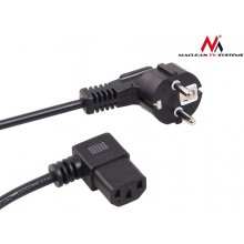 Maclean Power cable angled 3 pin plug 5M EU...