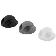 DELTACO CM509 cable organizer Desk Cable...