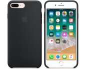 Apple iPhone 7/8 Plus silicone case, black