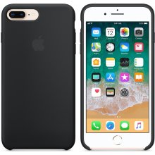 Apple iPhone 7/8 Plus silicone case, black