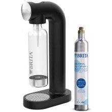 Brita SodaONE Plastic, Stainless steel Black