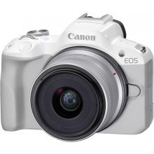 Fotokaamera Canon EOS R50 white Kit + RF-S...