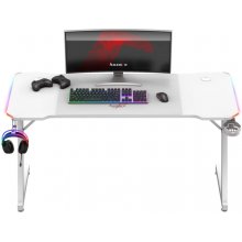 Huzaro Hero 3.3 White RGB - gaming table