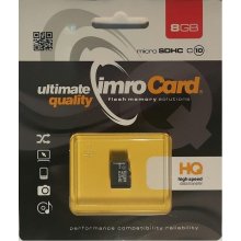 IMR O 10/8G memory card 8 GB MicroSDHC Class...