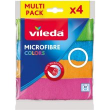 VILEDA Cleaning Clothes Microfiber Colors 4...