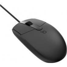 Hiir ACME Wired Mouse MS19, Black, Wired