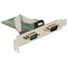 Delock PCI Expr Card 2x D-Sub9