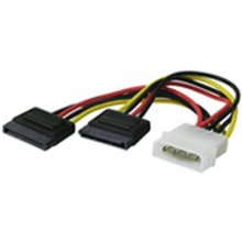 Goobay SATA Power Adapter 4Pin - 2x15Pin...