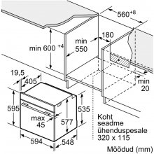 Духовка BOSCH HBG7721B1