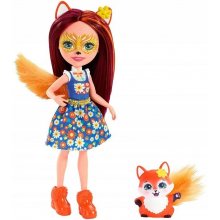 Mattel Doll Enchantimals + Animal Felicity...