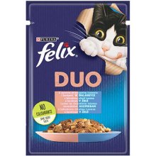 Purina Felix Fantastic Duo with salmon and...
