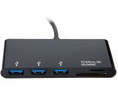 V7 USB-C TO 5IN1 HUB - 3 x USB3 + TF/MicroSD...