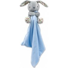 TULILO Cuddly toy Rabbit blue 25 x 25 cm
