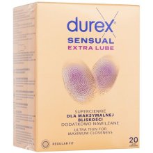 Durex Sensual Extra Lube 20pc - Condoms для...