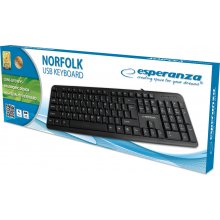 Esperanza Norfolk EK139 Wired USB keyboard...