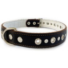 HIPPIE PET Collar with felt and rivets...