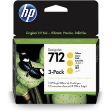 Тонер HP 712 3er Pack Gelb Tintenpatrone