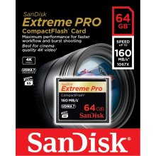 Флешка SANDISK SD CompactFlash Card 64GB...
