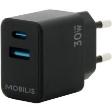 MOBILIS WALL CHARGER - 30W - 1 USB A + 1 USB...