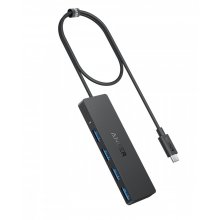 ANKER 4-in-1 data hub 5Gbps black USB-C