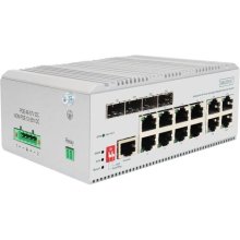 Digitus Industrial 8+4 L2 managed Gigabit...